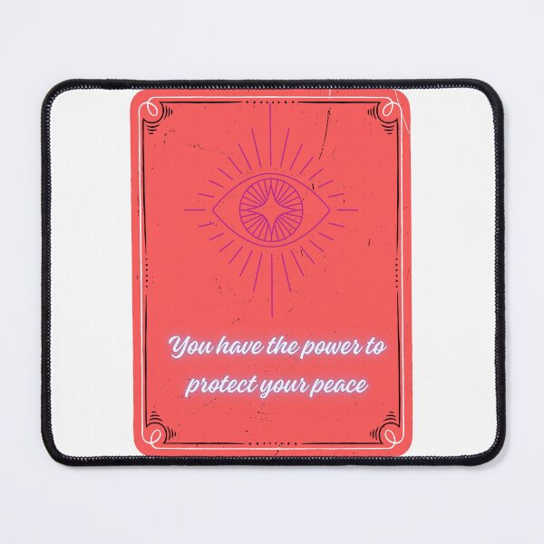 Item preview, You have the power to protect your peace spiritual message designed and sold by mags_tags.