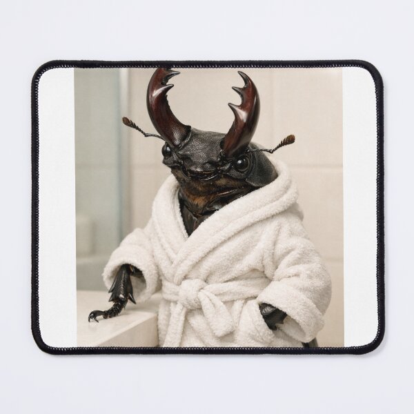 Item preview, Cozy Bathrobe Stag Beetle designed and sold by Sillytoe.