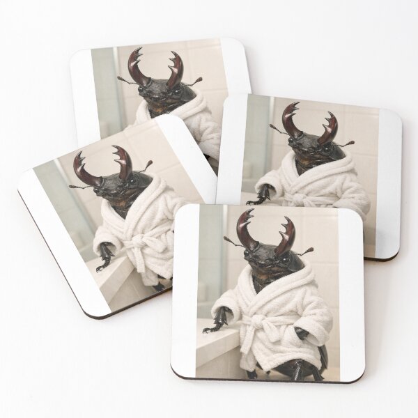 Item preview, Cozy Bathrobe Stag Beetle designed and sold by Sillytoe.