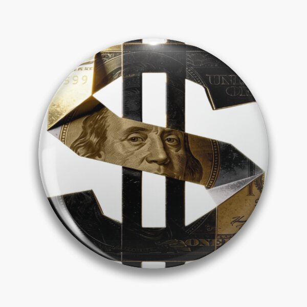 Item preview, When Money Talks - Dollar Symbol in $100 Bills designed and sold by RAYBIL.