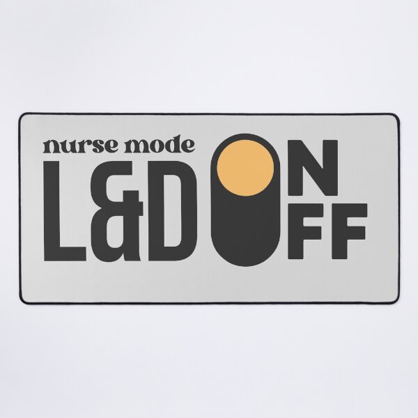 Item preview, L&D Nurse Mode On — Labor and Delivery Nurse Gift Tote | Nurses Week designed and sold by KiwyStudio.