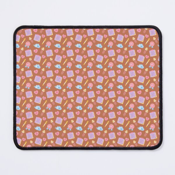 Item preview, Positive Vibes Cute Desk Pattern designed and sold by BancroftBooks.