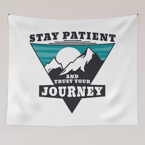 Item preview, Stay Patient and Trust Your Journey designed and sold by T-shirts for hot people .