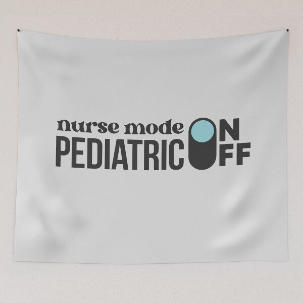 Item preview, Pediatric Nurse Mode On — Peds Nurse Gift Stick | Nurses Week 2026 designed and sold by KiwyStudio.