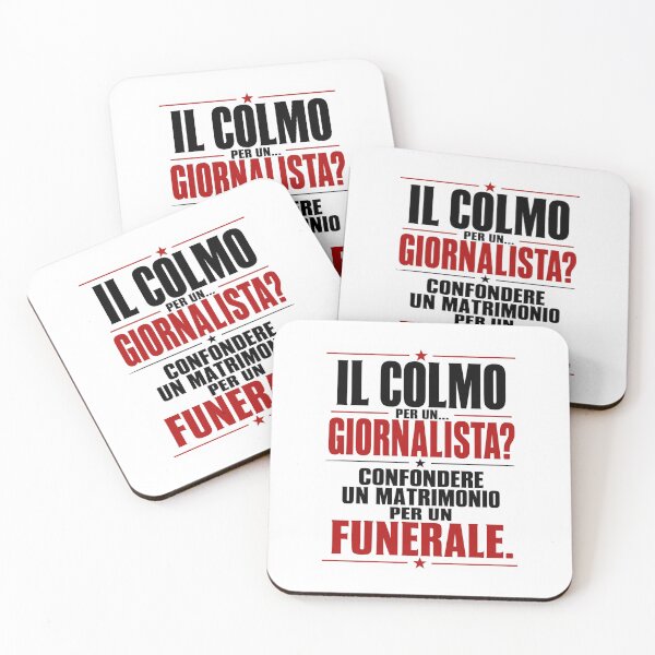Item preview,  Il Colmo per un Giornalista – Battuta Divertente | Funny Italian Quote designed and sold by RipantinaFantasy .