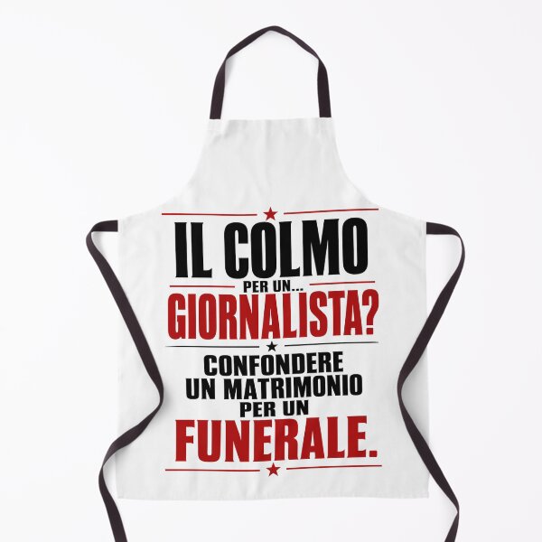 Item preview, Il Colmo per un Giornalista – Battuta Divertente | Funny Italian Quote designed and sold by RipantinaFantasy .