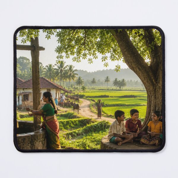 Item preview, Indian Village Old Water Well designed and sold by BhavyaMR.