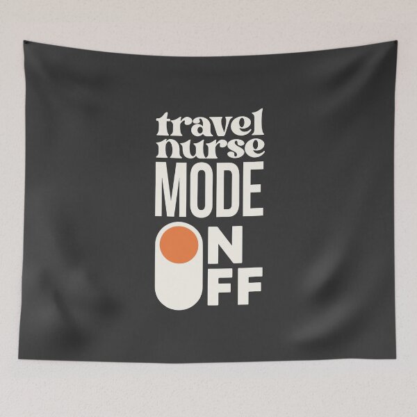Item preview, Travel Nurse Mode On — Travel Nurse Gift | Funny Nurse TShirt 2026 designed and sold by KiwyStudio.