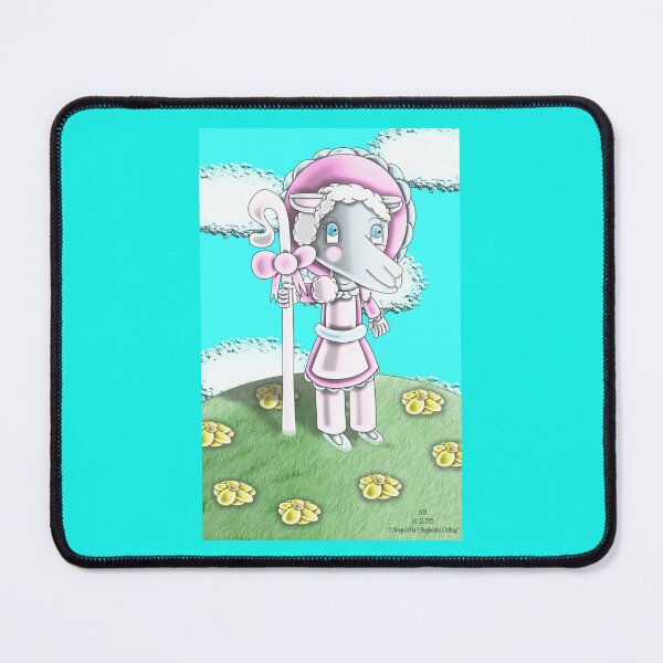 Item preview, A Sheep Girl In A Shepherdess Clothing designed and sold by KJH-Art-Studios.