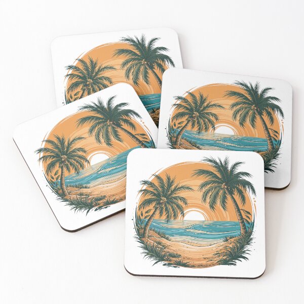 Item preview, Tropical Beach Sunset designed and sold by T-shirts for hot people .