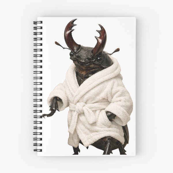 Item preview, Relaxing Bathrobe Stag Beetle designed and sold by Sillytoe.