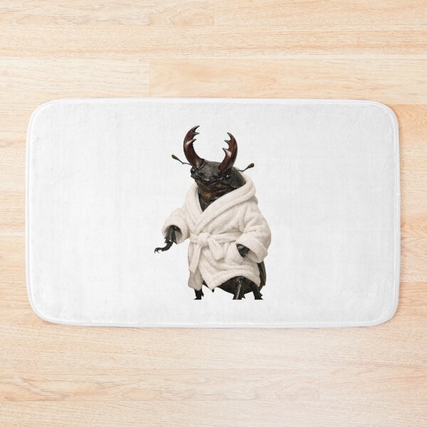 Item preview, Relaxing Bathrobe Stag Beetle designed and sold by Sillytoe.