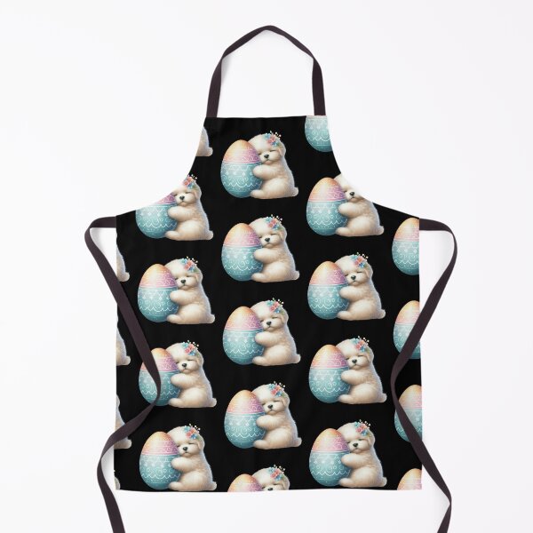 Item preview, Adorable Puppy with Easter Egg designed and sold by rustonpoldoks.
