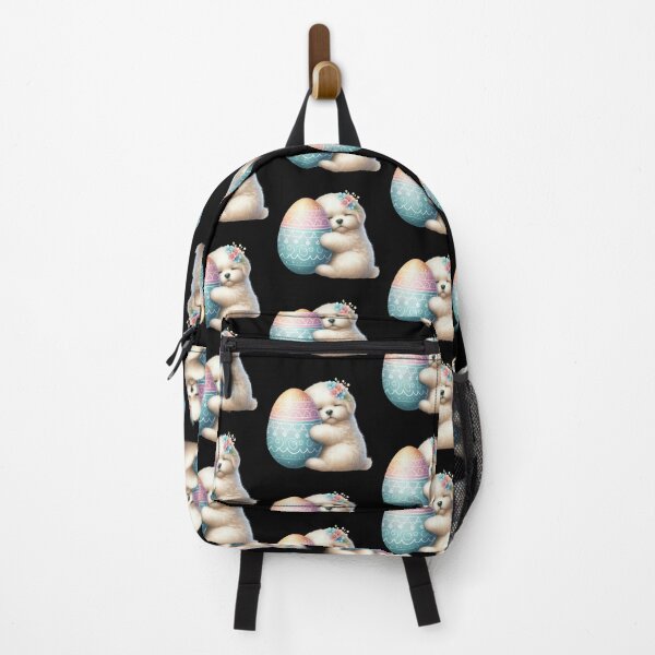 Item preview, Adorable Puppy with Easter Egg designed and sold by rustonpoldoks.