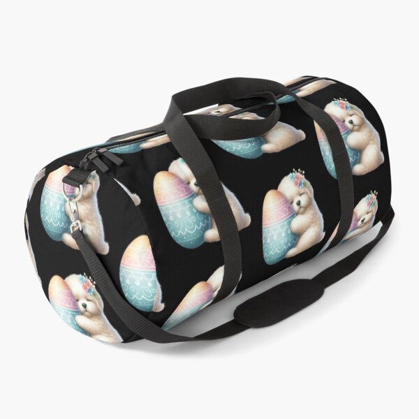 Item preview, Adorable Puppy with Easter Egg designed and sold by rustonpoldoks.