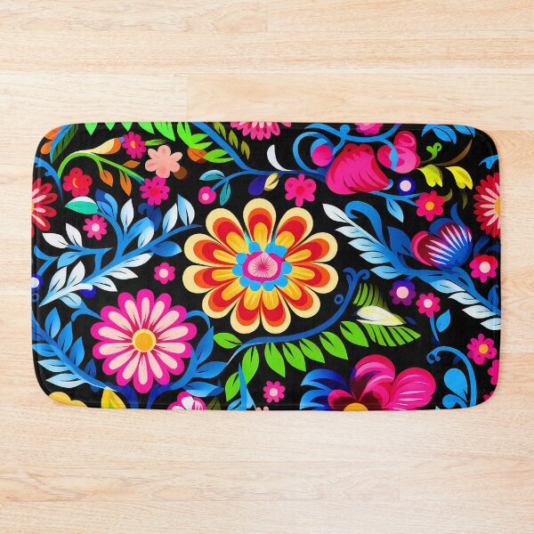 Item preview, Colorful Mexican-Style Vibrant And Beautiful Flower Pattern designed and sold by DEC02.