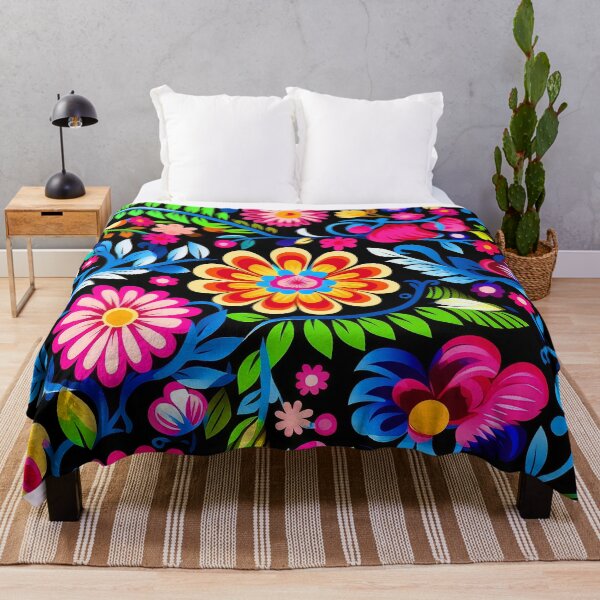 Item preview, Colorful Mexican-Style Vibrant And Beautiful Flower Pattern designed and sold by DEC02.