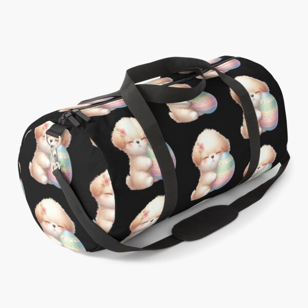 Item preview, Cute Puppy with Easter Egg designed and sold by rustonpoldoks.