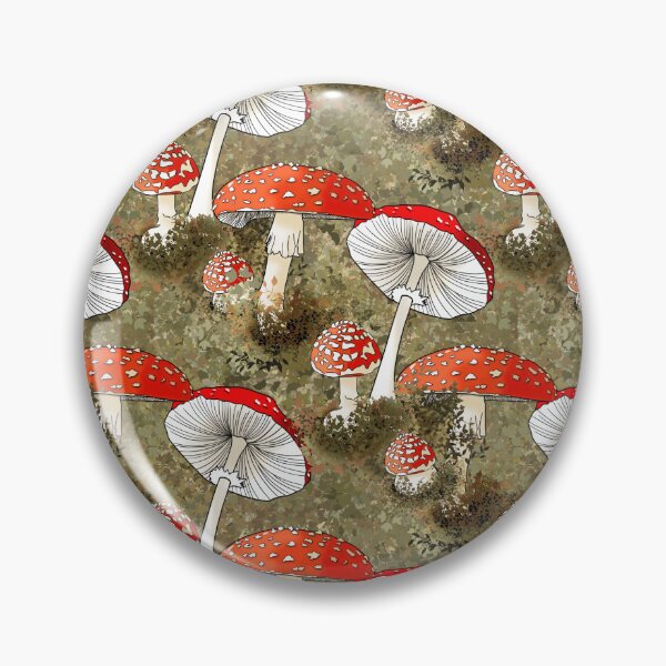 Item preview, Toad stool mushrooms designed and sold by MistyLakeArt.