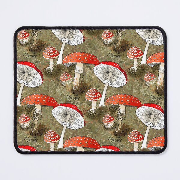 Item preview, Toad stool mushrooms designed and sold by MistyLakeArt.