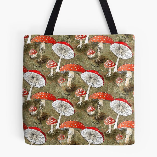 Item preview, Toad stool mushrooms designed and sold by MistyLakeArt.