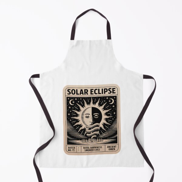 Item preview, Solar Eclipse Hot Sauce Label designed and sold by Estalon.
