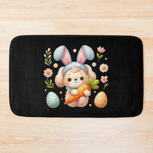 Item preview, Cute Puppy with Bunny Ears designed and sold by rustonpoldoks.