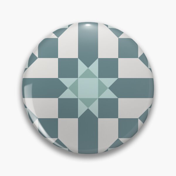 Item preview, Geometric Pattern: Canterbury: Seafoam designed and sold by Red Wolf.