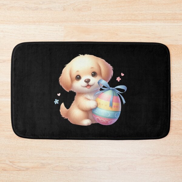 Item preview, Cute Puppy with Easter Egg designed and sold by rustonpoldoks.