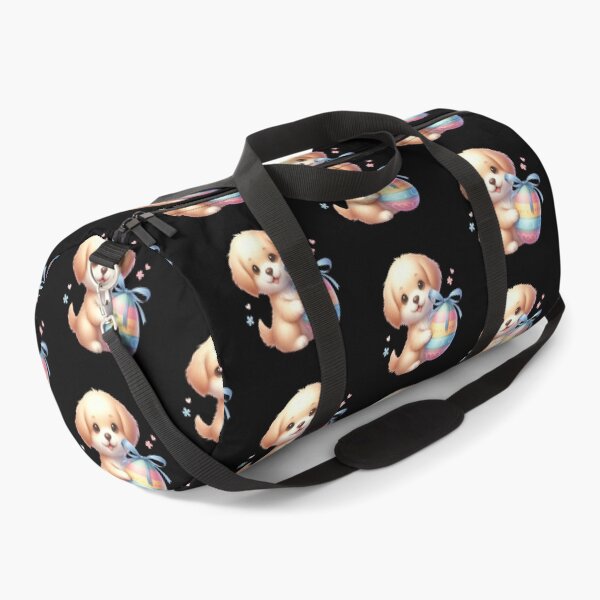 Item preview, Cute Puppy with Easter Egg designed and sold by rustonpoldoks.
