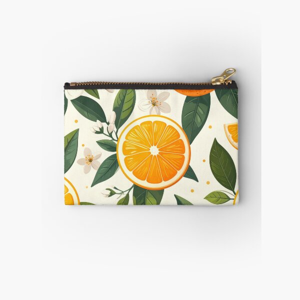 Item preview, Seamless Citrus Floral Pattern with Orange Blossoms designed and sold by Donlaporn.