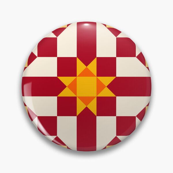 Item preview, Geometric Pattern: Canterbury: Sunset designed and sold by Red Wolf.