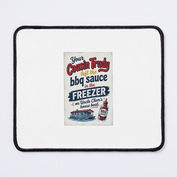 Item preview, Your cousin Trudy left the bbq sauce in the freezer on Uncle Clem's house boat.  designed and sold by INEEDBABYPOWDER.
