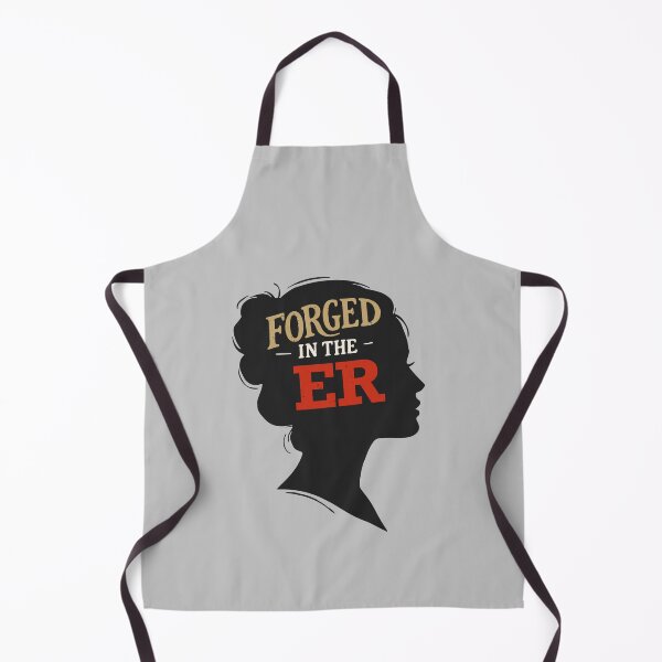 Item preview, Forged in the ER — Emergency Room Nurse Gift | ER RN Mug Trauma Nurse Appreciation designed and sold by KiwyStudio.