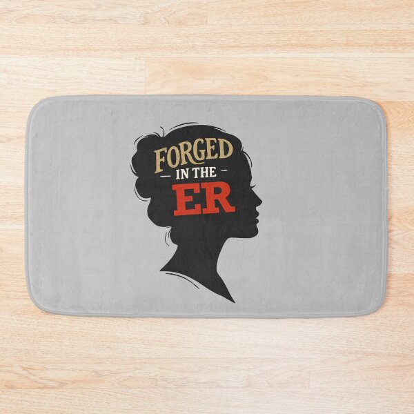 Item preview, Forged in the ER — Emergency Room Nurse Gift | ER RN Mug Trauma Nurse Appreciation designed and sold by KiwyStudio.