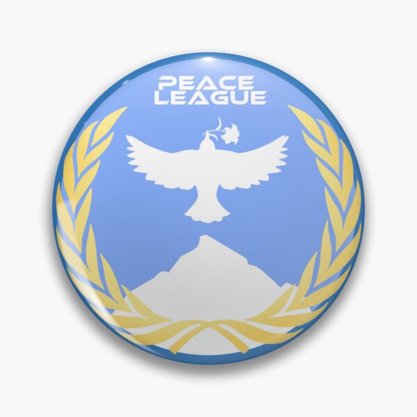 Aperçu de l'œuvre Logo de la Ligue de la Paix pour JDR avec cadre de fille créée et vendue par AngelTheSiren.