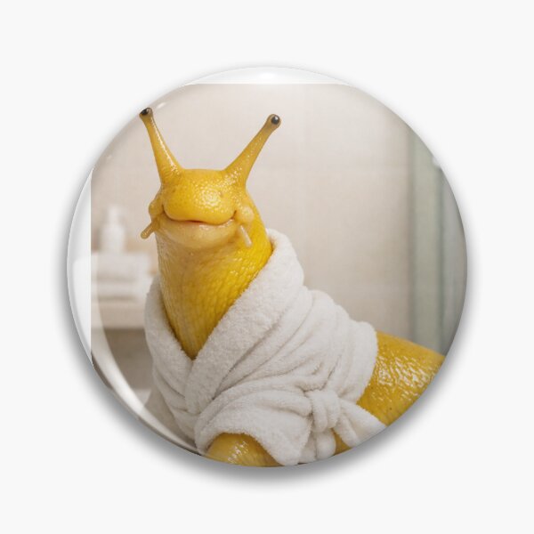Item preview, Cozy Bathrobe Banana Slug designed and sold by Sillytoe.