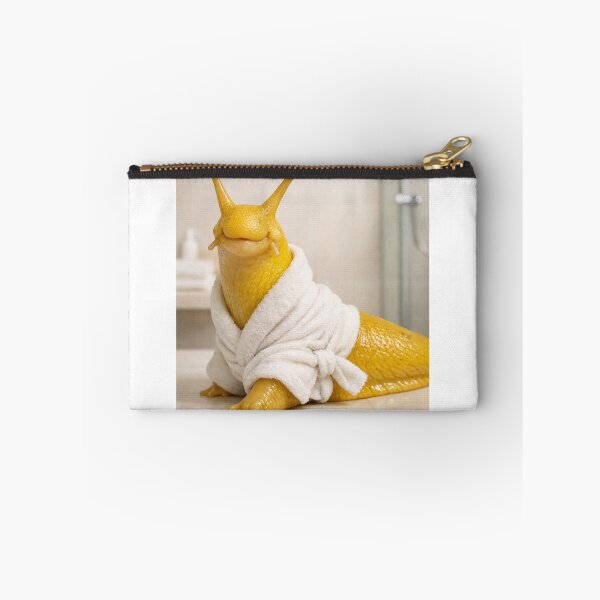 Item preview, Cozy Bathrobe Banana Slug designed and sold by Sillytoe.