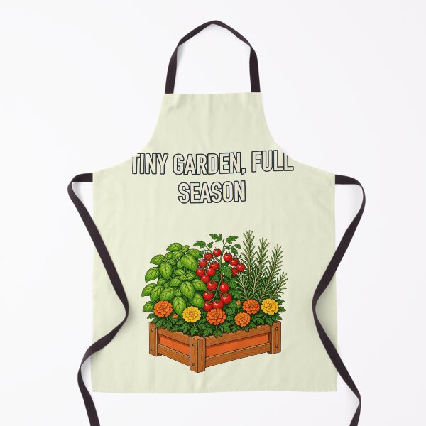 Item preview, Tiny Garden Full Season - Small Space Gardener Art designed and sold by LevelUpLab.