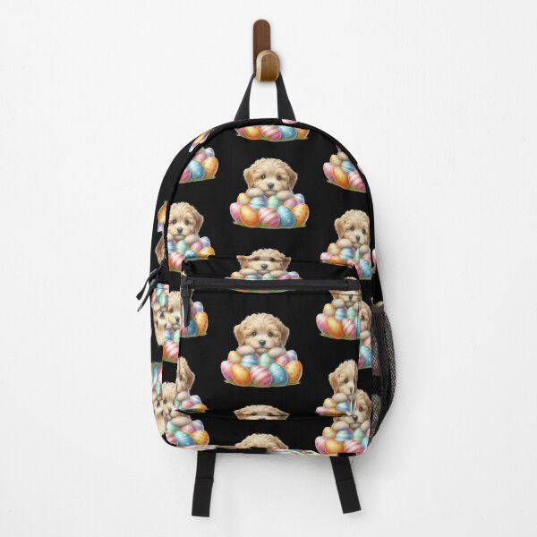 Item preview, Puppy with Colorful Easter Eggs designed and sold by rustonpoldoks.