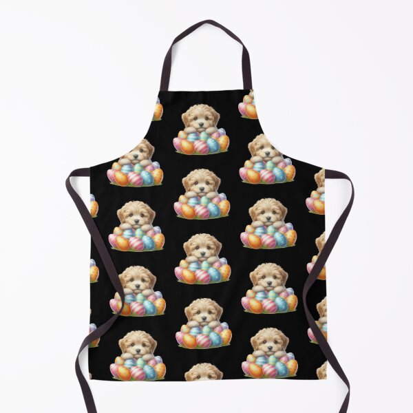 Item preview, Puppy with Colorful Easter Eggs designed and sold by rustonpoldoks.