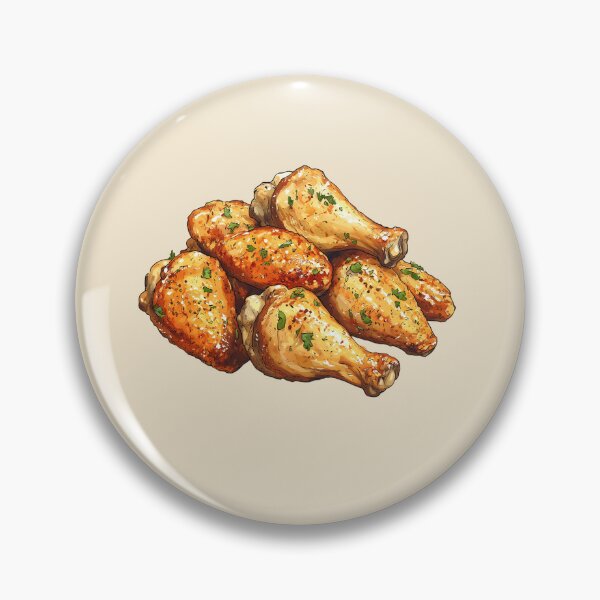 Item preview, Herb Garlic Roasted Chicken Wings designed and sold by sakurashorty.