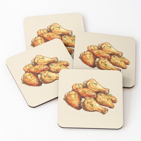 Item preview, Herb Garlic Roasted Chicken Wings designed and sold by sakurashorty.