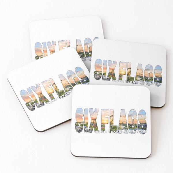 Item preview, SIX FLAGS OVER TEXAS Arlington - Texas USA Sunset Glow Tormenta designed and sold by Adam Gormley.