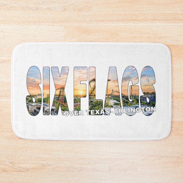 Item preview, SIX FLAGS OVER TEXAS Arlington - Texas USA Sunset Glow Tormenta designed and sold by Adam Gormley.