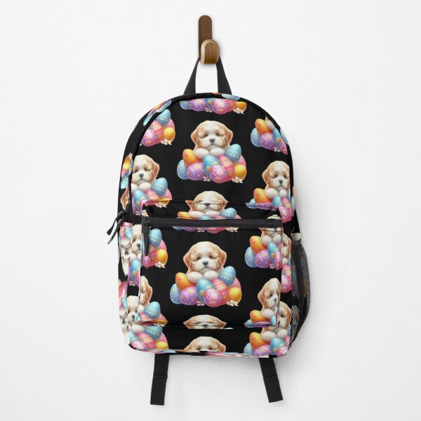 Item preview, Puppy with Colorful Easter Eggs designed and sold by rustonpoldoks.