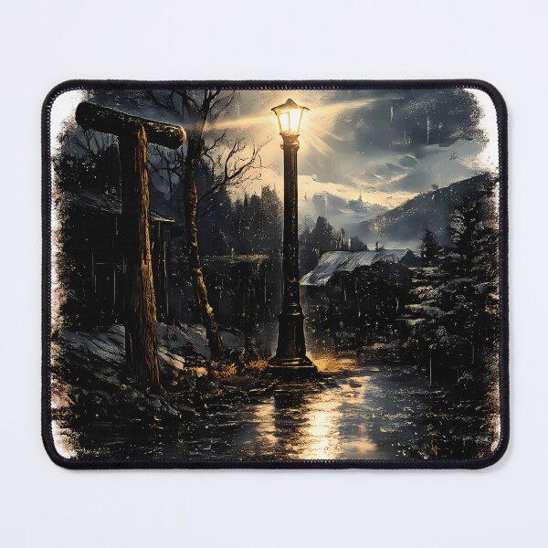 Item preview, Misty night by the lamppost designed and sold by SouthViper.