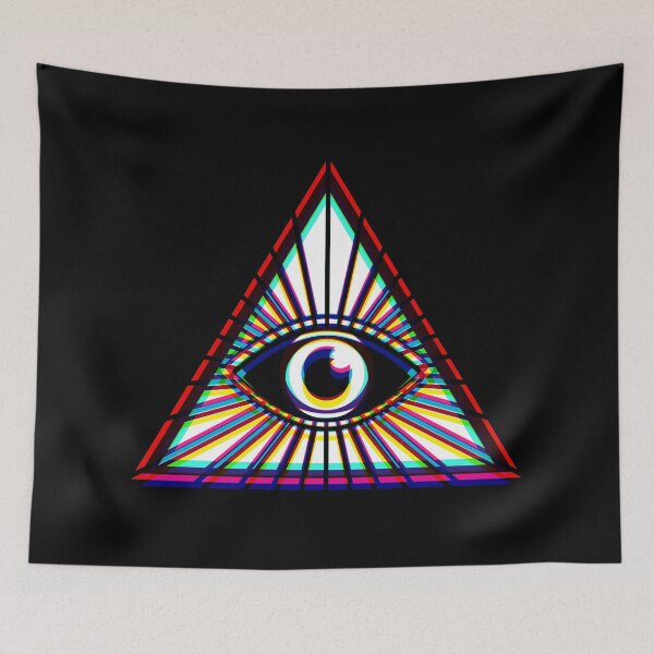 Item preview, All Seeing Eye - Dark Retro 5 designed and sold by animinimal.