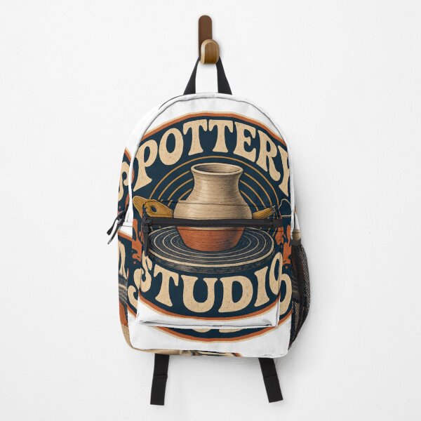 Item preview, Pottery Shirt Vintage Clay Studio Wheel Badge designed and sold by Freshloop Studio | Whimsical Vintage Art.