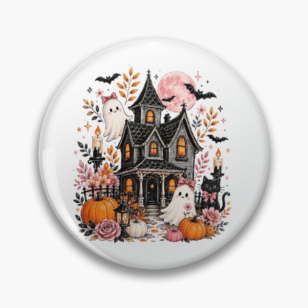 Item preview, Trendy Haunted House designed and sold by DesignDenDo ⭐⭐⭐⭐⭐.